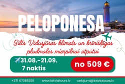 Izbaudi Grieķijas noslēpumus Latvia Tours